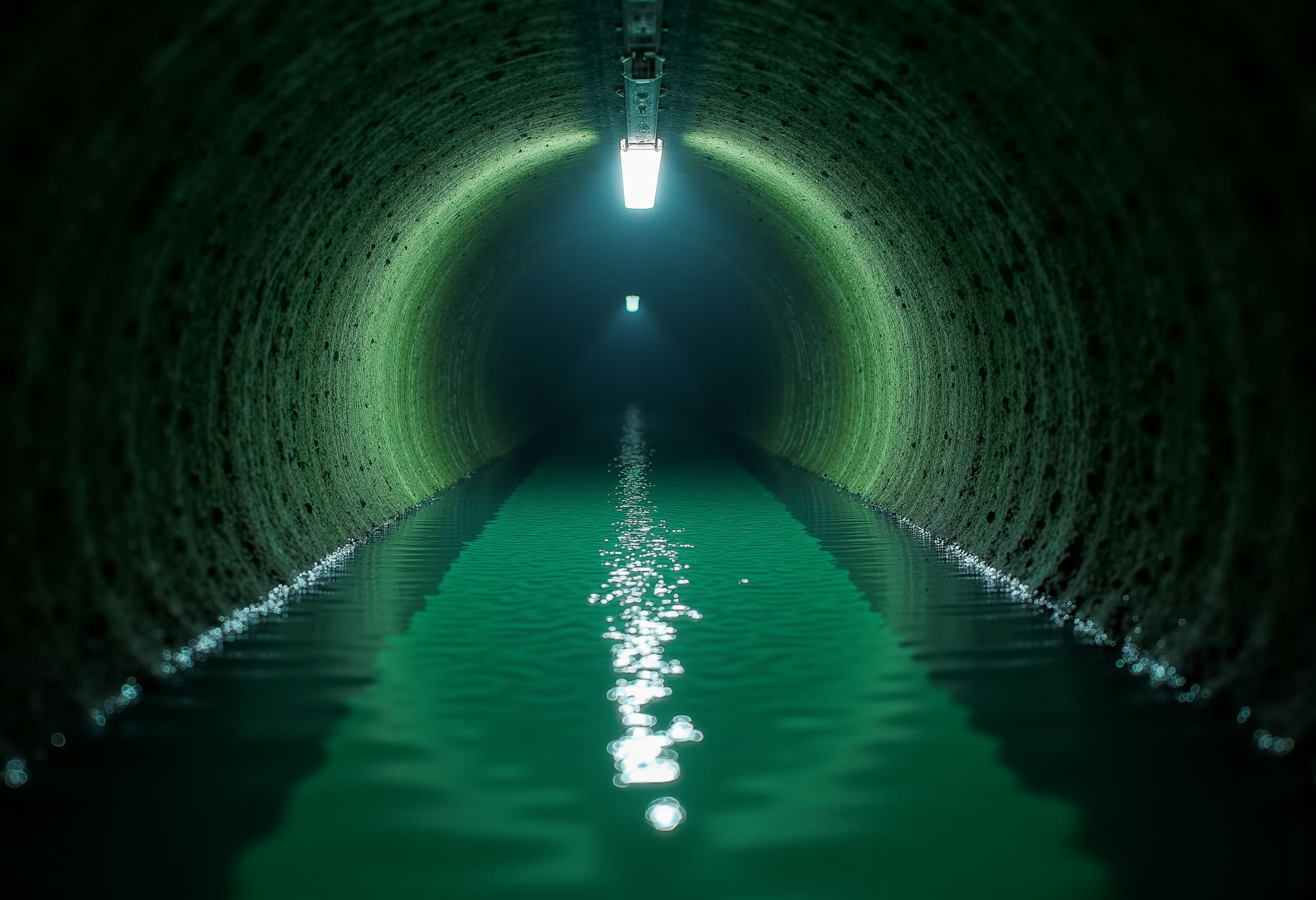 Belly holding water · 61 ft